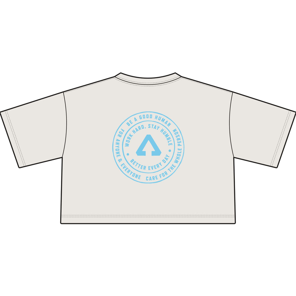 We've Got Values — Heavyweight Crop Tee
