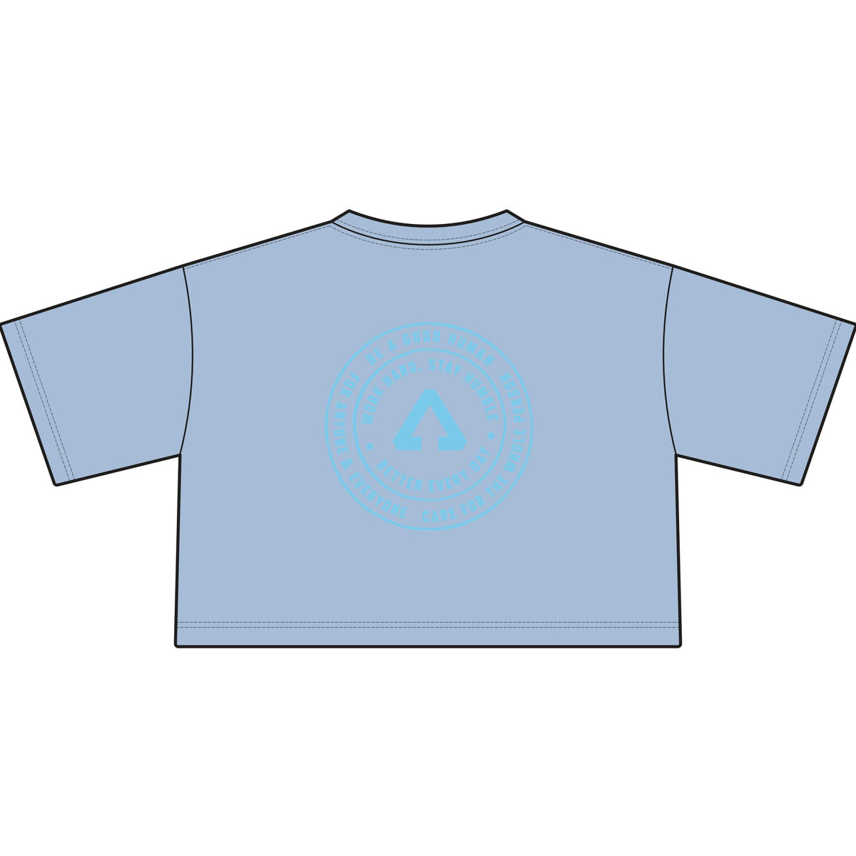We've Got Values — Heavyweight Crop Tee