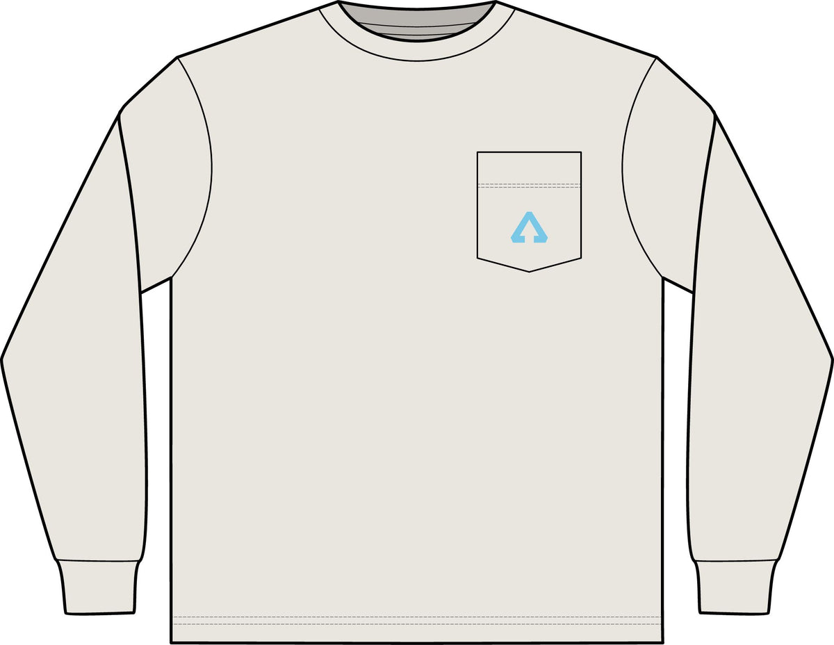 We've Got Values -- Heavyweight Long Sleeve Pocket Tee