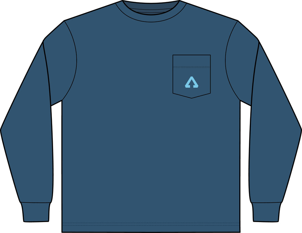 We've Got Values -- Heavyweight Long Sleeve Pocket Tee