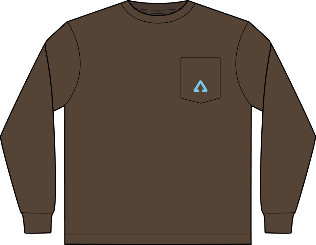 We've Got Values -- Heavyweight Long Sleeve Pocket Tee