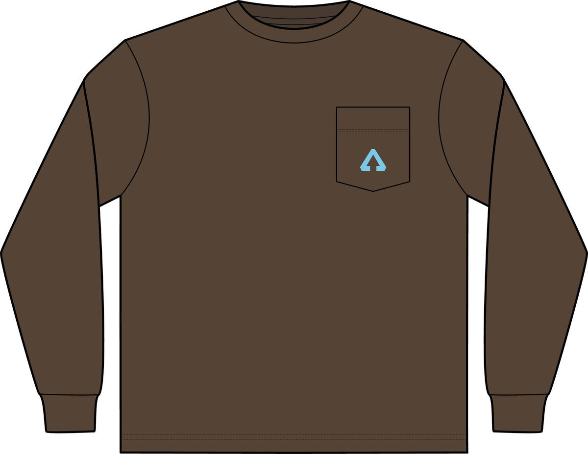 We've Got Values -- Heavyweight Long Sleeve Pocket Tee