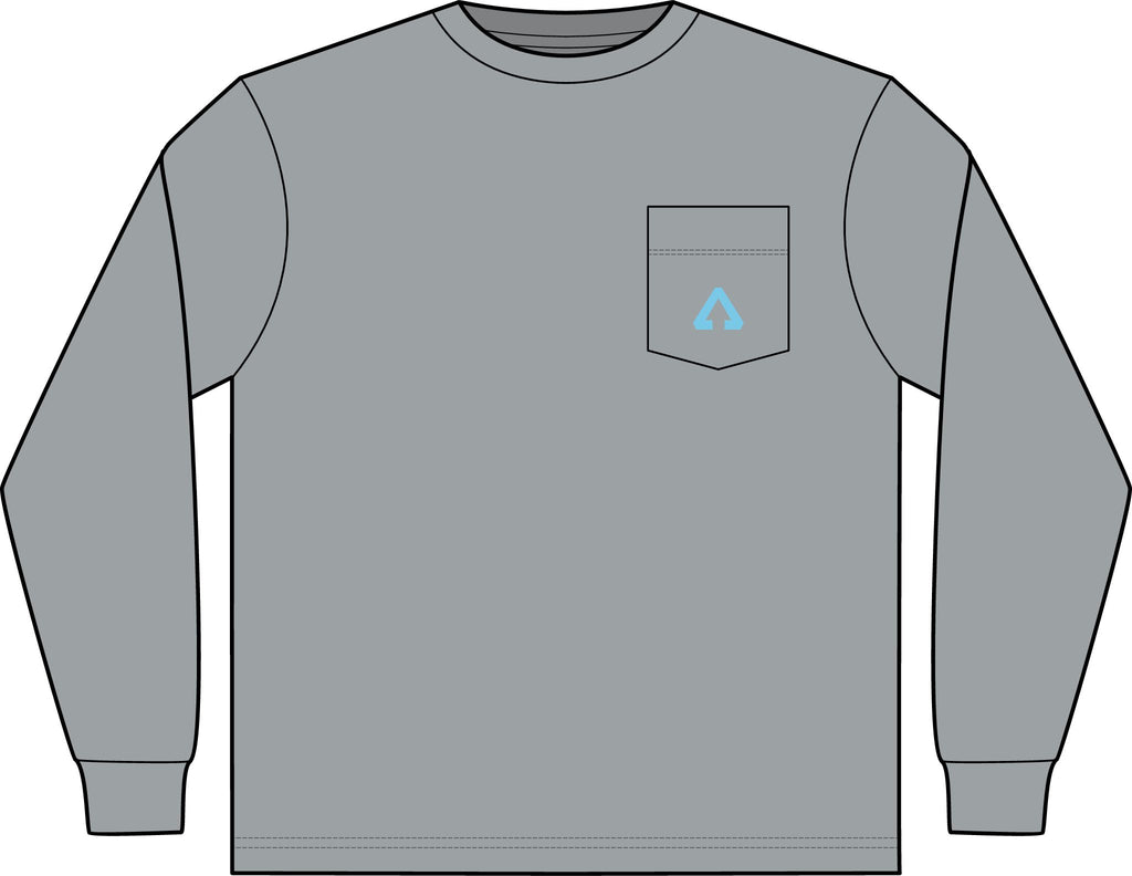 We've Got Values -- Heavyweight Long Sleeve Pocket Tee