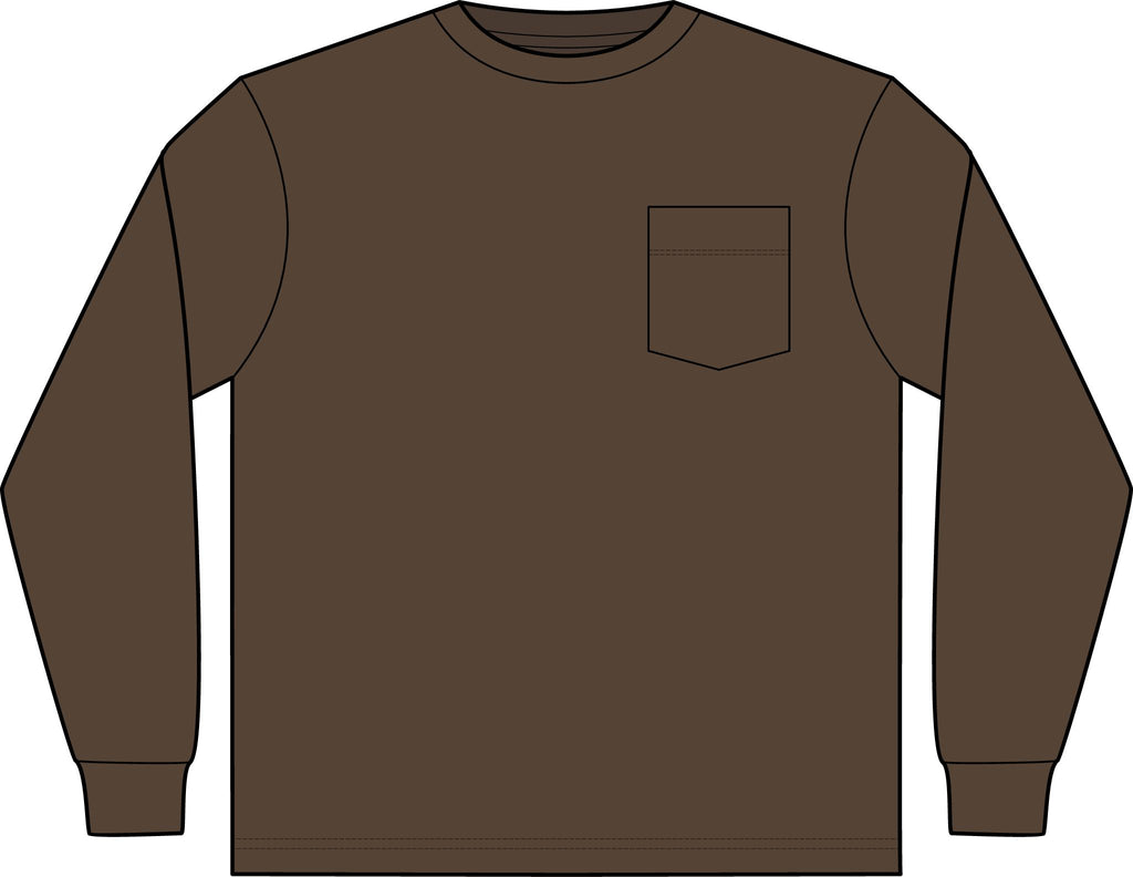 We've Got Values -- Heavyweight Long Sleeve Pocket Tee