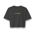 Rebuild Cropped Tee — "AMA"