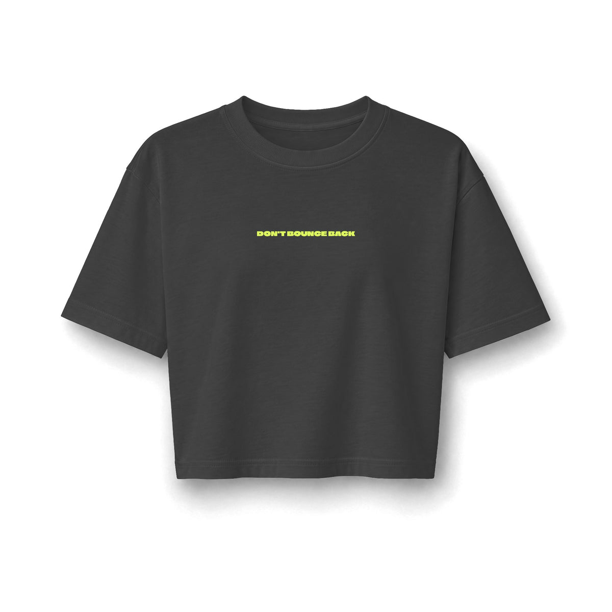 Rebuild Cropped Tee — "AMA"