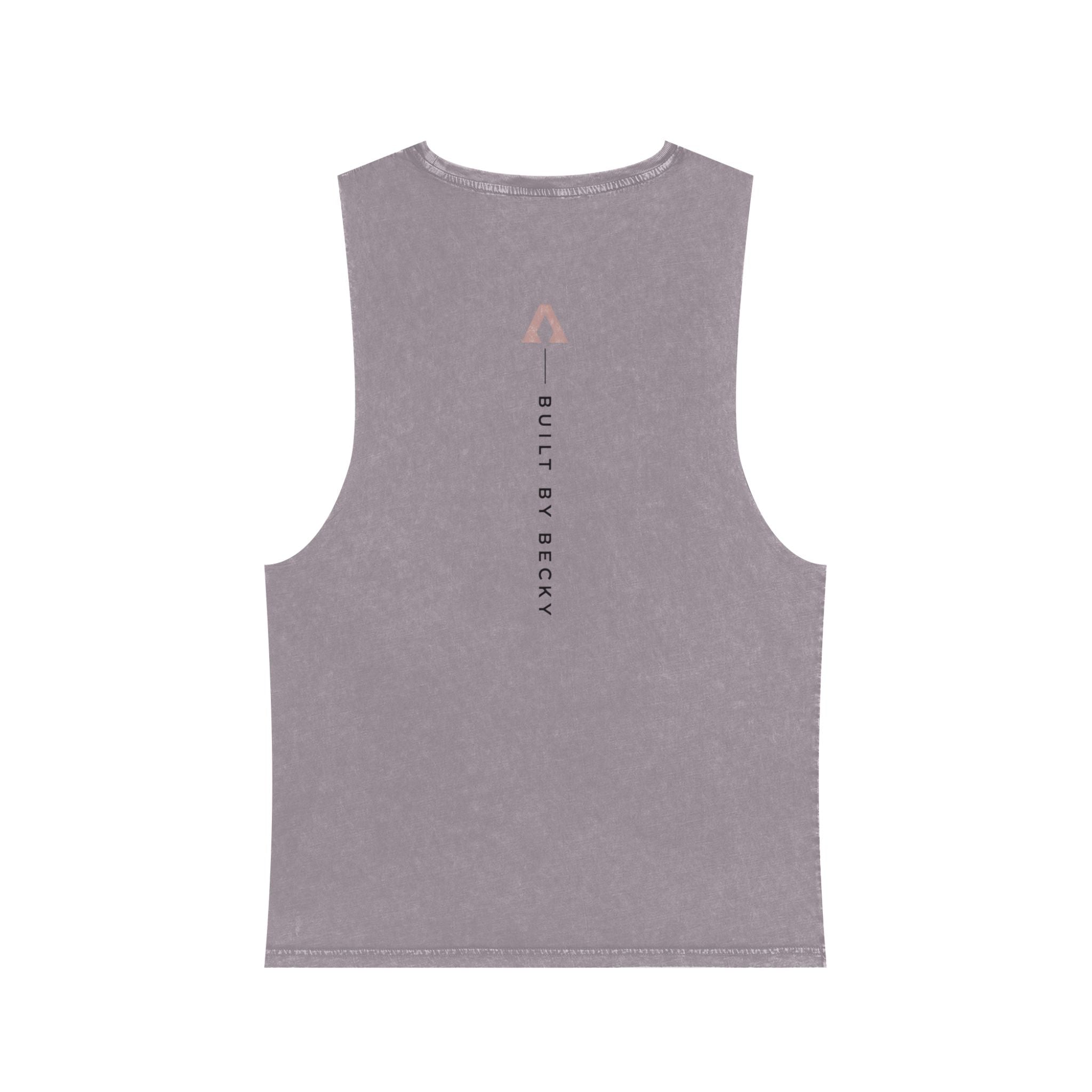 Renew CrossFit Stonewash Tank Top — 'Built by Becky' Muscle Tee