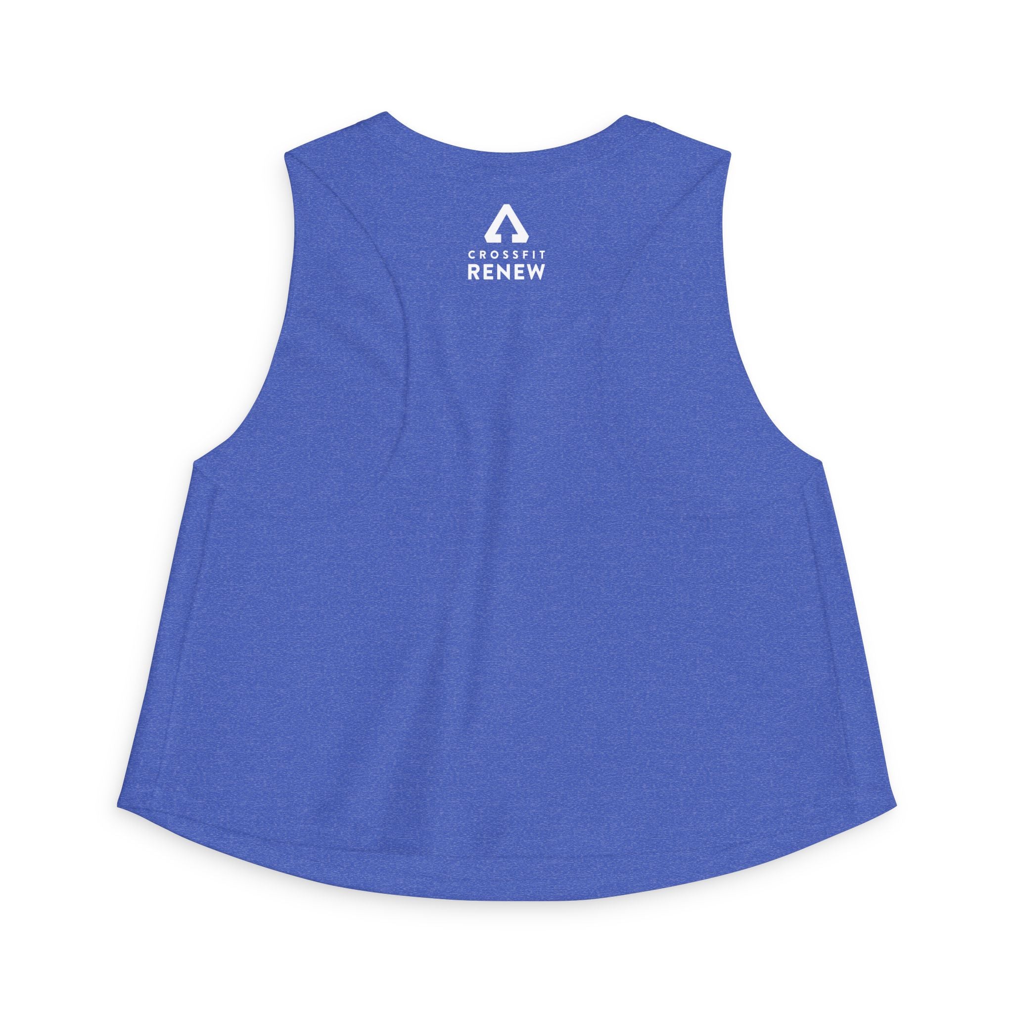 Crop Top — Neon "Everyone and Everyone for Anyone" Graphic Active Tank