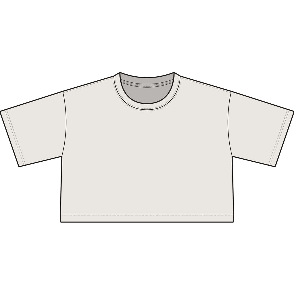 We've Got Values — Heavyweight Crop Tee