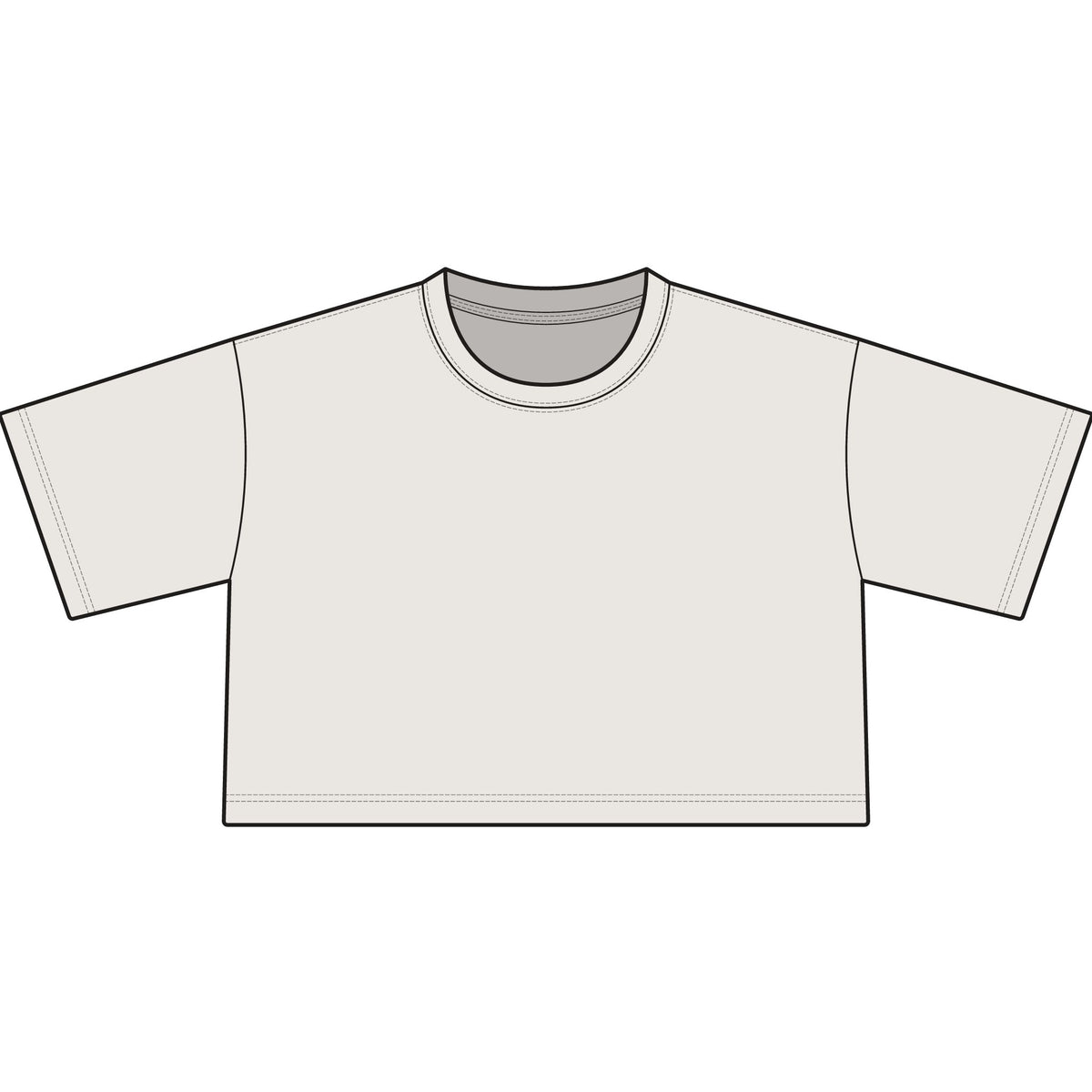 We've Got Values — Heavyweight Crop Tee
