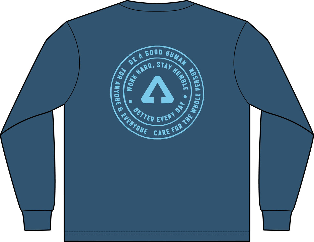 We've Got Values -- Heavyweight Long Sleeve Pocket Tee