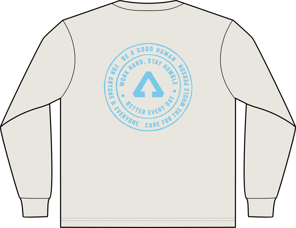 We've Got Values -- Heavyweight Long Sleeve Pocket Tee
