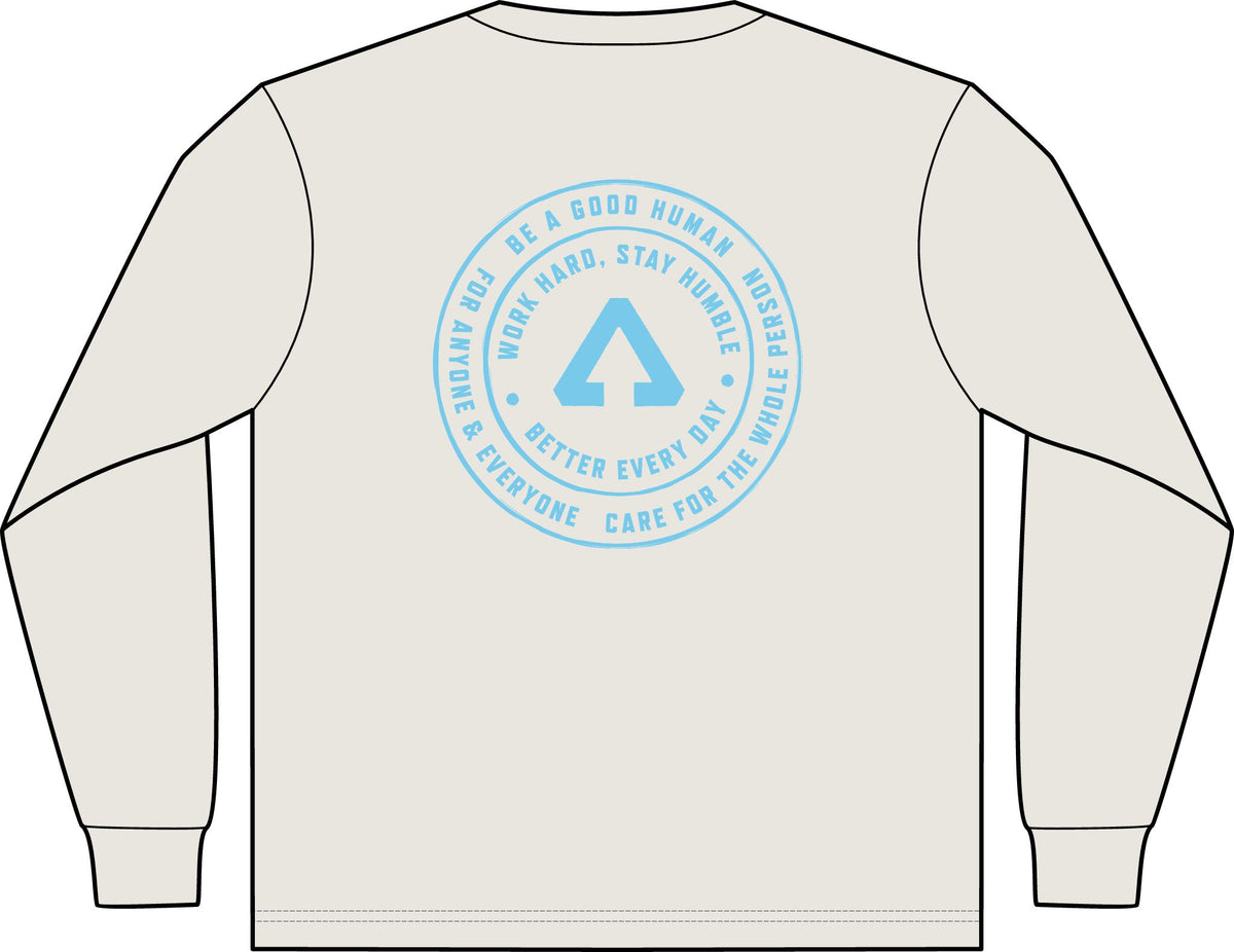 We've Got Values -- Heavyweight Long Sleeve Pocket Tee