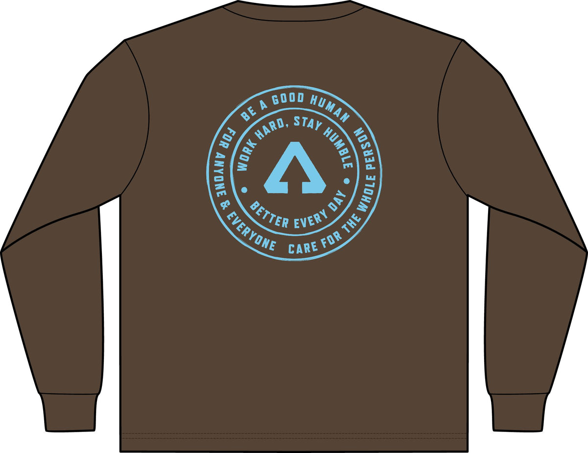 We've Got Values -- Heavyweight Long Sleeve Pocket Tee