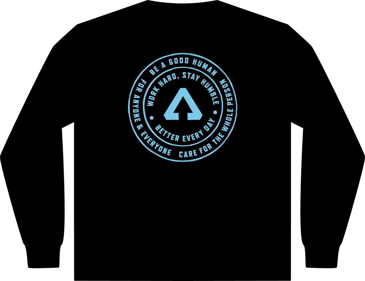 We've Got Values -- Heavyweight Long Sleeve Pocket Tee