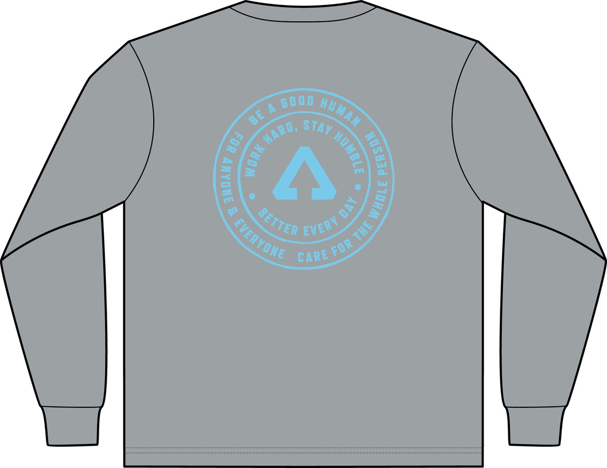 We've Got Values -- Heavyweight Long Sleeve Pocket Tee