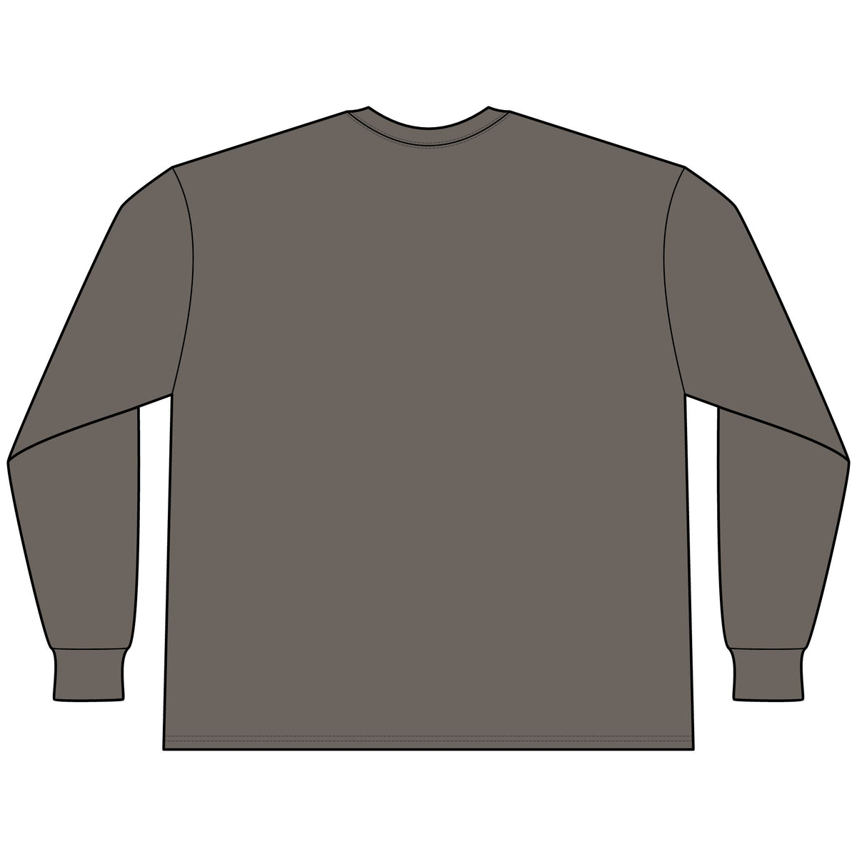 Be A Good Human — Stacked Triangle Long Sleeve