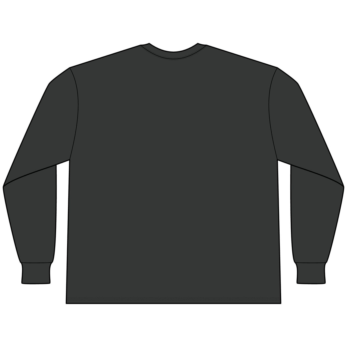 Be A Good Human — Stacked Triangle Long Sleeve