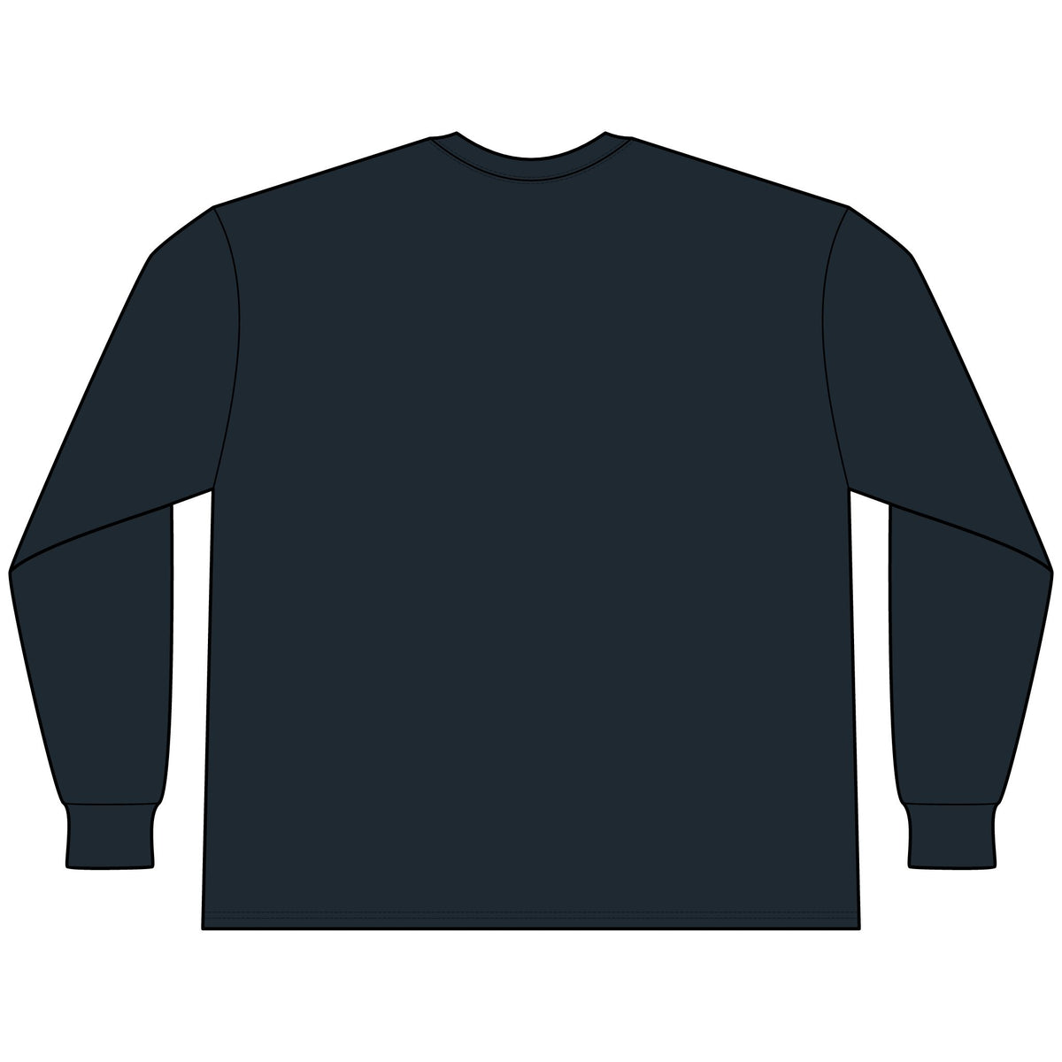 Be A Good Human — Stacked Triangle Long Sleeve